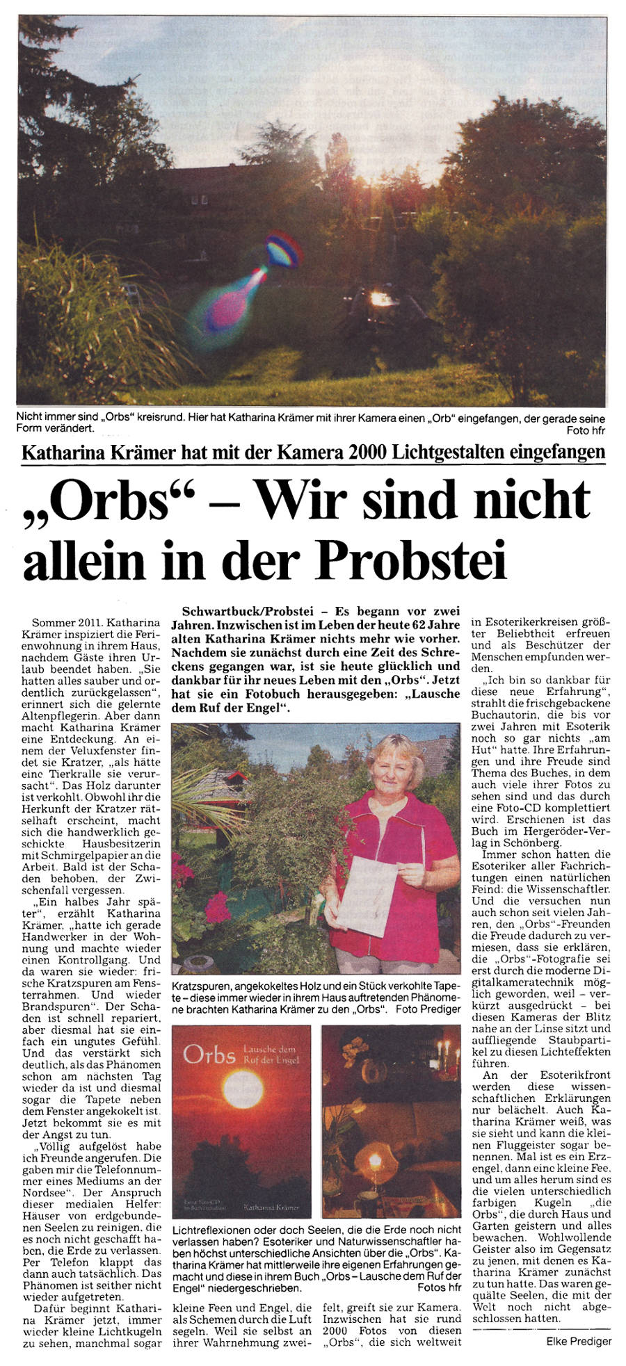 Orbs im Probsteier Herold